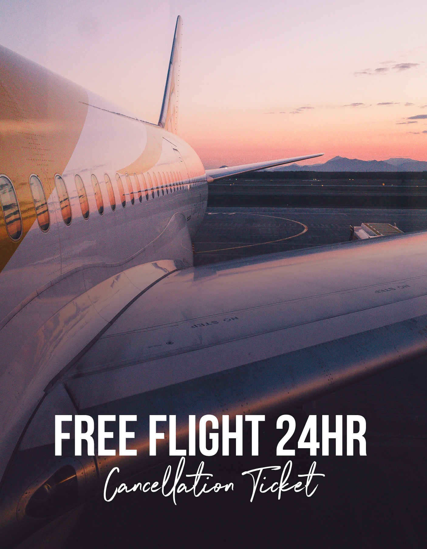 How to book a FREE cancellation flight ticket