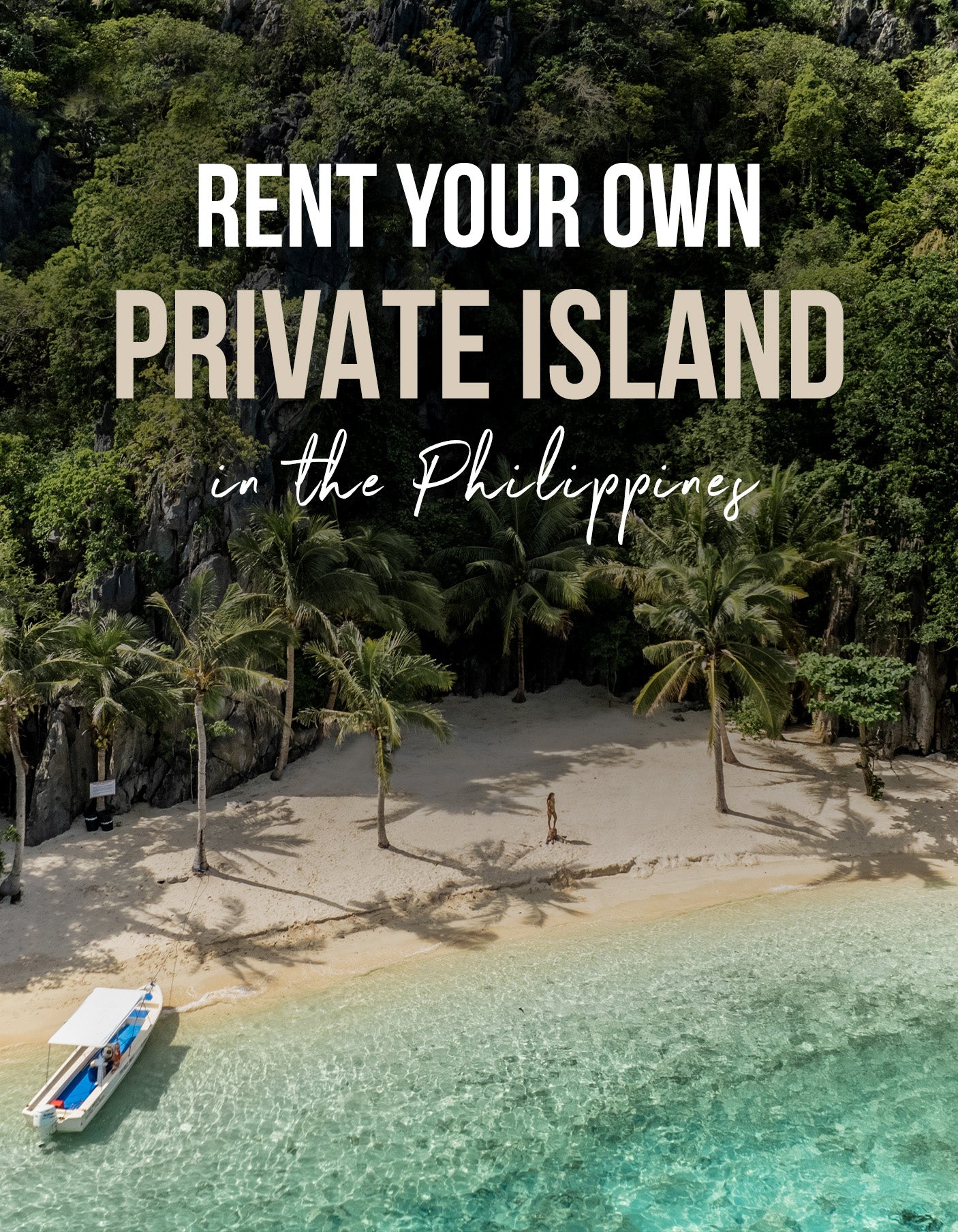 Rent a Private Island Resort in The Philippines. Floral Island Resort