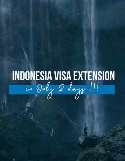 How to extend your Indonesia Visa On Arrival in ONLY 2 DAYS - JULY 2022