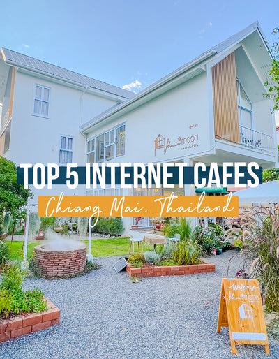 Top 5 Internet Coffee Shops in Chiang Mai, Thailand